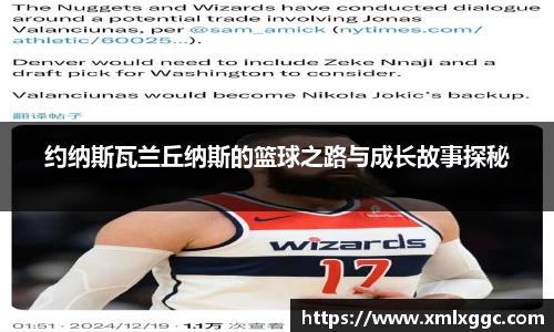 约纳斯瓦兰丘纳斯的篮球之路与成长故事探秘